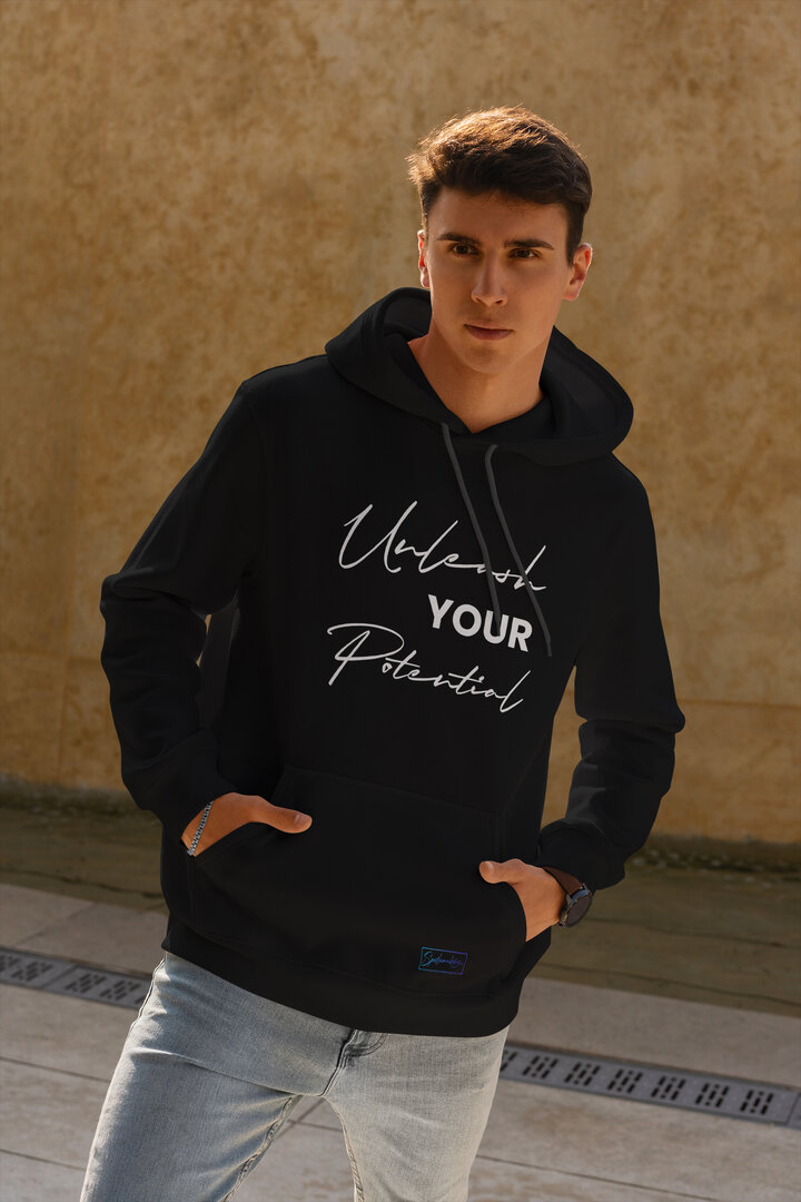 Hoodie UNLEASH White Edition Modern 